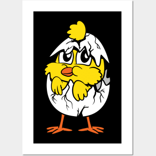 Easter Chicken Posters and Art